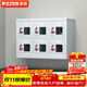 Rongjiang steel mobile phone cabinet storage cabinet factory school mobile phone storage box management cabinet storage storage cabinet 6-door storage cabinet