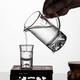 Glass white wine cup wine dispenser set household Guanshan small wine cup commercial wine set 2 two with scale 100ml wine cup Guanshan white wine cup 6 pieces 20ml