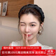 Xiangwan headband, high-ceiling sponge headband, women's going out temperament hairpin, women's braided headband, high-end hair accessories, birthday gift