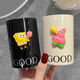 Vinoya Cute Crayon Xiaoxin Gao Washing Couple Mouthwash Cup High-value Home Student Dormitory Tooth Cylinder Brushing Cup Balloon Spongebob + Balloon Patrick Star 2-pack Sensitive Mouthwash Cup Thickened Single Cup