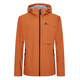 HENRY GRANT Henry Grant Spring and Summer Orange Windproof Hooded Outdoor Sports Soft Shell Jacket Men's Casual Jacket Amber Orange (QSV243601H166) One Size 46 (170/92A)