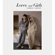 Mrs. Slee Sleep TIGHT couple pajamas winter women's lamb velvet thickened hooded zipper men can be worn outside winter home clothes LYR1243-women's L