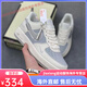 
Nike (NIKE) AF1 Air Force One Small Glove Light Gray Low Top Men's and Women's Casual Fashionable Ever-Match Sports Shoes Sky Blue 42