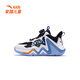 ANTA children's sports shoes for boys 2026 spring new reverse scale professional practical basketball shoes non-slip and breathable black/Anta white-1 size 33, foot length about 20.5cm