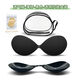 Miss Grape Bra Cloud Cotton Breast Patch Gather Small Breasts Show Bigger Silicone Latex Paste Women Hand Brushed Glue Mesh Breathable Black A