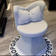 Tangke dressing table stool light luxury high-end designer butterfly chair rotatable girls bedroom cloakroom French makeup chair butterfly chair starry sky black rotatable