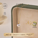 NI BO SI NiDi Minimalist Series Strong Light Small Bulb Light Akoya Seawater Pearl Necklace Women's 18K Gold Pendant Versatile 8-8.5mm_18K Gold Pendant + 18K Gold Cross Chain_(Alchemy