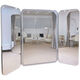 Yusenyi Bridal Shop Three-way Mirror Folding Body Mirror Slimming Lens Beauty Mirror Full-length Mirror Dress Hall Fitting Mirror Middle 220160 + Both Sides 22090 Others No