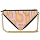 PRADA Diamond Girl Hand-painted Beads Chain Oxidized Cosmetic Bag Handbag Crossbody Bag Pink Diamond Sweetheart-White Gift Box