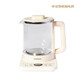Sold 50W Shenhua Health Pot 2L Fully Automatic Tea Kettle 24h Appointment Kettle 12-Hour Intelligent Constant Temperature 11-level Temperature Control Electric Kettle Flower Teapot Tea Maker Double-layer Glass 304 Maternal and Infant Stainless Steel 2L