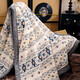 Enxing thickened raschel blanket quilt winter coral flannel office nap shawl throw blanket children's sofa blanket Northern Dream upgraded encryption flocking thermal storage and warmth 200x230cm double-sided velvet raschel blanket