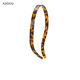 AJIDOU women's exquisite tortoise shell thin headband black 1 piece