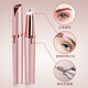 Sawang German electric eyebrow trimmer, eyebrow trimmer artifact, eyebrow trimmer for men and women, one-stroke eyebrow trimmer for women, anti-scratch, safe, multi-functional, rechargeable eyebrow trimmer, flagship model, rose gold, safe and not harmful to skin, whole body wash, easy to use for novices, one-stroke trimmer