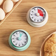 Yusenyi visual timer kitchen mechanical timing learning children's kitchen reminder magnetic cooking stopwatch alarm clock blue (10-minute hourglass timer)