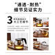 High temperature resistant glass teapot set large capacity teapot office home tea filter 1000ml single pot + 4 finger cups
