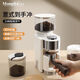 
Electric bean grinder coffee bean grinder coffee bean grinder household small coffee machine grinder 420 stainless steel core grinder + residual powder discharger丨Twilight Black