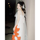 Saimandie bride dressing gown female streamer French wedding light wedding dress bride bridesmaid niche light wedding dress white morning shot dress white M recommended 120Jin Jin equal to within 0.5 kg