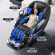 AUX massage chair flagship king 8 heads + 8 heads dual movement 2025 top ten brands home space capsule full body multi-function electric small apartment sofa Chinese medicine health massage for the elderly Top version dark coffee brown 8 heads dual movement + leg and knee hot compress + electric leg lift 30-day free trial + delivery in rural areas