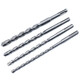 Bingyu high-quality square handle four-pit electric hammer drill bit, extended through the wall to impact concrete, 12*150mm, square handle 5 pieces