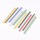 Lushen Electronics Manufacturing/Maker Project Single and double row pin headers 2.54mm spacing single row pin headers multi-color bagged electronic component packages industrial connectors DIY accessories pin headers essential for electronic production single row black iron pins (200 pieces) whole package