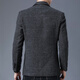 GOLDLION G+ Goldlion Autumn Suit Men's Casual Formal Casual Wool Woolen Coat Middle-aged Suit Jacket Top 2020 Gray. M 170/88A