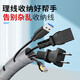电脑工具主机线缆收纳/理线器包线管束线管22MM医疗设备线缆保护防宠物撕咬 可随意裁剪尺寸使用 银色 5米长 22mm直径【送1个理线夹】