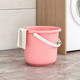 Car wash bucket household plastic bucket with lid children's small bucket art painting water storage bucket blue 3.5L bucket + lid