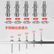 Cast solid cannon nail gun nail gun concrete special artifact electric household ceiling silencer king nailing tool for the wall
