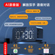Xiaomi Core Alarm Clock for Students Smart Speaker 2025 New Small Speaker Bluetooth Wireless Small Speaker High Quality High-end Portable Al Intelligent Voice Assistant Heavy Low Treble 1 Smart Ai Voice Version - White Full-featured Configuration + Voice Conversation + Energy Saving and Noise Reduction