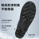 Labor protection rain boots mid-tube anti-smash and anti-puncture water shoes steel toe anti-puncture fire-fighting miners steel plate steel sole rubber shoes high tube black (38cm) 42