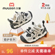 Shepherd's children's shoes baby toddler shoes 2025 winter new boys' anti-kick and stable shoes girls' plus velvet warm leather cotton shoes Dark Night Black 17 Inner length of the shoe 12.8cm/suitable for feet 12.3cm long