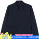 LACOSTE crocodile solid color loose single-breasted long-sleeved jacket men's navy navy one size 48