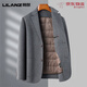 LILANZ suit men's autumn and winter business casual woolen single suit jacket short style removable liner woolen pantyhose L 175