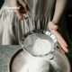 Yusenyi Flour Xinyi Japanese-style overall 304 stainless steel handheld tea set Cool sieving thickened 30 mesh sieve powdered sugar sieve 14cm large sieve
