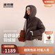 Bosideng 25-year-old down jacket for women winter 90 velvet thickened hooded loose short casual all-match warm jacket