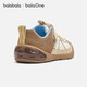 Bala Bala children's shoes baby stable shoes boys and girls shoes 2025 new spring and autumn shoes outdoor balaOne coffee color 00355 21 (foot length 12.8-13.2/inner length 14.2)
