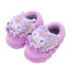 New Autumn and Winter Children's Cotton Slippers for Boys and Girls Indoor Cute Cartoon Girls' Slippers for Infants and Toddlers Baby Cotton Slippers Animal Head M-Pink Upgraded Version 12 30/31 Size Inner Length 19CM