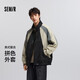 Semir jacket men's American retro sports style jacket 2025 spring outdoor color matching top loose 107124108114