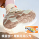 Ginoble cotton shoes 25 winter new children's toddler shoes 1-5 years old warm men and women baby shoes GW1829 earth gray