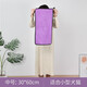 Qiaran Japanese Pet Absorbent Towel for Dogs and Cats Bathing Quick-Drying Bath Towel Large Golden Retriever Teddy Border Collie Drying Artifact Thickening Libei Purple 60*30cm (Suitable for Small Dogs/Small Cats)