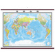 Official Flagship Store Map of the People's Republic of China Complete Map of the World Senior Complete Membrane Map Tube 2.5m 1.8m Complete Map of China + Complete World Map