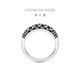 Chow Tai Fook G&W series PT950 platinum ring as a gift PT164134 No. 16