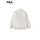 FILA boys' fleece sweatshirt new winter loose knitted top wild rice-IV 105 cm