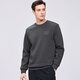 Septwolves 7A Antibacterial Plus Velvet Sweatshirt Men's Winter Warm Casual Men's Top Black Gray XL