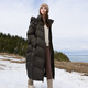 Sancai High Puff High Filled Down 2025 Winter New Waterproof Down Jacket Long 90 White Duck Down Quilt Clothes M