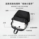 COW backpack female junior high school student college student bag large capacity backpack ultra-light casual high-profile night black