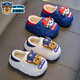 Children's Cotton Slippers Cartoon Winter Cute Boys and Girls Waterproof Soft Soled Baby Home Non-Slip Outerwear Children's Toe-Toe Shoes Upgraded Eco-friendly Material Mist Blue Archie (Heel Included) Size 12 26/27 (Shoe Inner Length 16CM Suitable for Foot Length 15