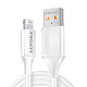 PISEN Apple data cable fast charging charger cable suitable for iPhone14promax/13/12/11/8/Xs mobile phone iPad car USB to Lightning braided classic standard version fast charging 1.2 meters white