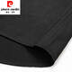 Pier Cardin French Shirt Shirt à manches longues pour hommes à manches longues Black Elastic Non-Scalding et Anti-Wrinkes Business Formal Dress Trend W026-1 Gold Cuffe Links 40