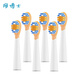Dr. A adapts usmile smile plus children's electric toothbrush head A10/Q10/Q20/Q3/Q3S/Q1/Q4 universal to care for children's teeth MINI full-effect cleaning 6-pack